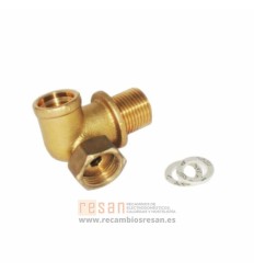 Conjunto racord vaso de expansion para bomba