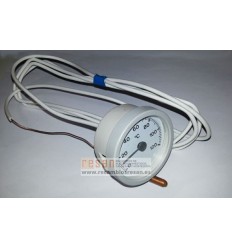 Termometro 0-120° 52mm bulbo 2 metros