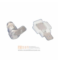 Conector termopar 6,3x0.8 g100