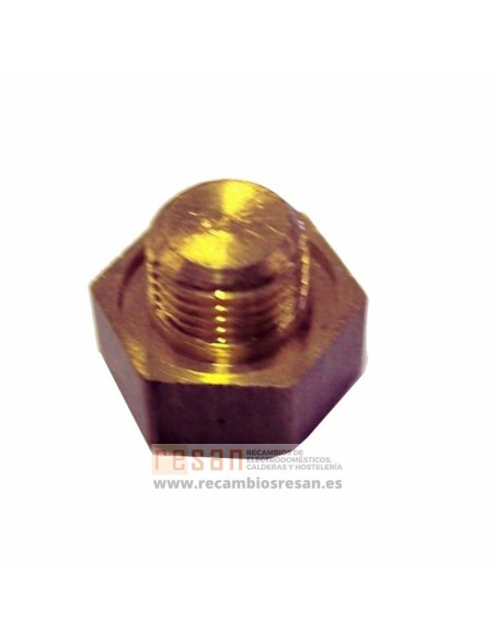 Tapon de laton 1/4" M