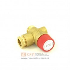 Valvula seguridad 3 bar 1/2" m/h * VER V.4435