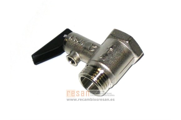 Valvula seguridad 1/2" 8,1 bar palanca *ver 91001