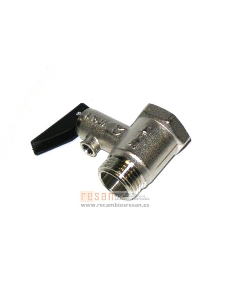 Valvula seguridad 1/2" 8,1 bar palanca *ver 91001