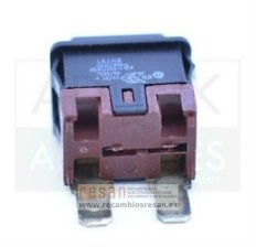 Interruptor unipolar pulsador no luminoso 105342