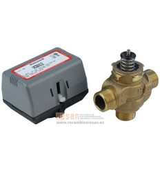 Valvula desviadora motor izada 3/4" 3 vias