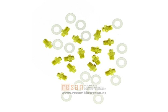 Inyectores G20 (16 uds x 1.25 m/m)
