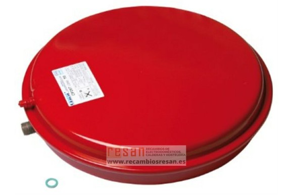 Vaso de expansion circular plano 12lt.