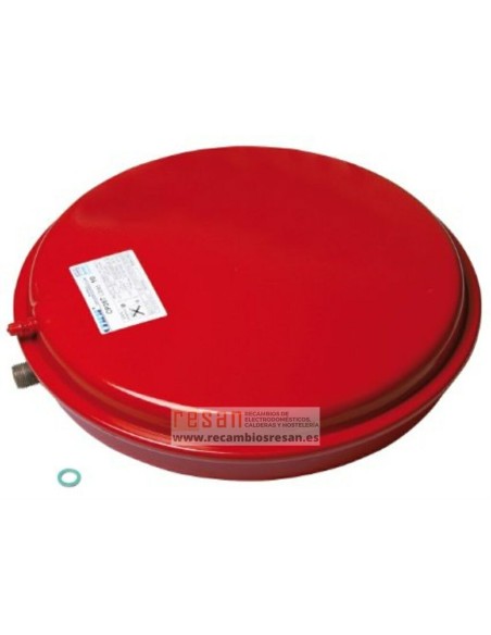 Vaso de expansion circular plano 12lt.
