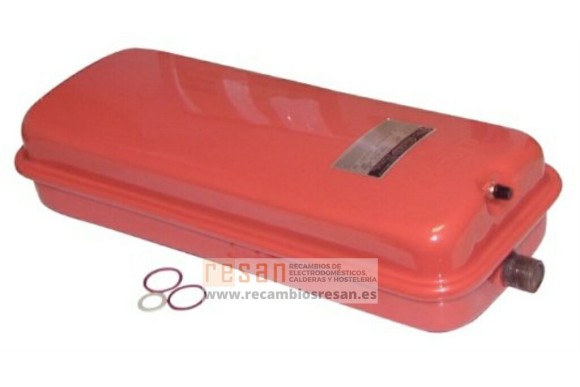 Vaso expansion rectangular 7,5 lt.