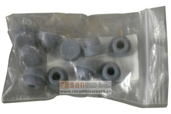 Tapon silicona blanco camara estanca