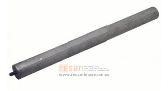 Anodo magnesio 24x280mm M6 tnc