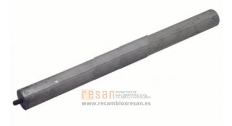 Anodo magnesio 24x280mm M6 tnc