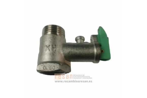 Valvula seguridad antirretorno M-H 1/2 6bar