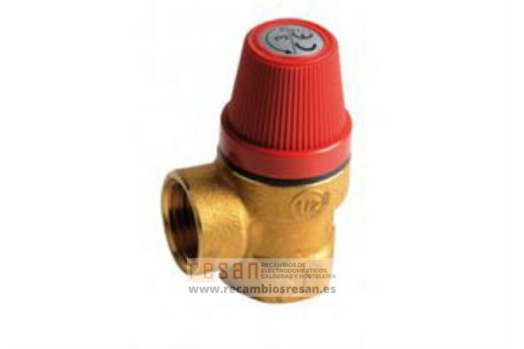 Valvula seguridad 3 kg ½ h
