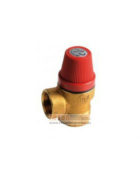 Valvula seguridad 3 kg ½ h