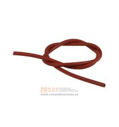 Tubo d.4 silicona rojo