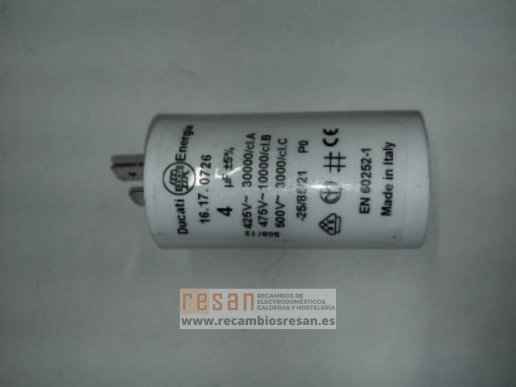 Condensador motor AACO
