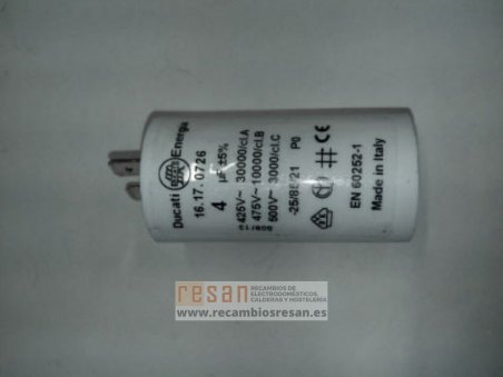 Condensador motor AACO