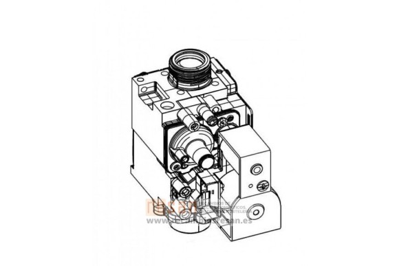 Valvula de gas Junkers ZWB28-3c NWB24-3