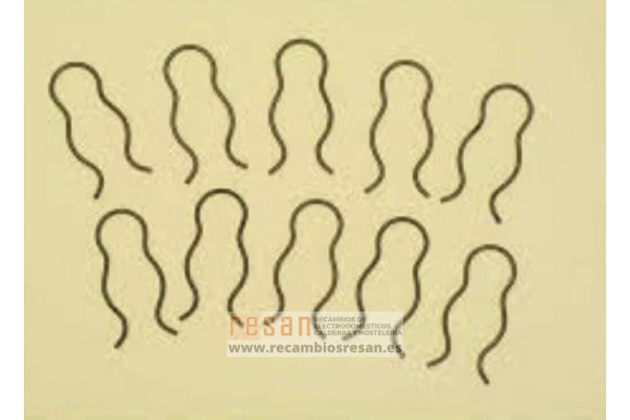 Clip de fijacion (10x) - 87146060020