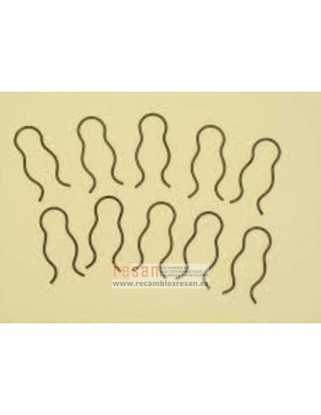 Clip de fijacion (10x) - 87146060020
