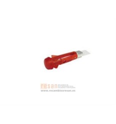 Lampara de neon roja - 87161460000