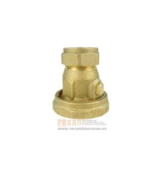 Valvula 22mm x11/2"