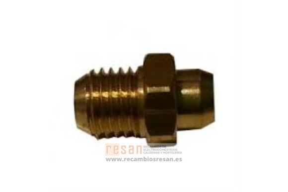 Inyector quemador laton 0.70 mm