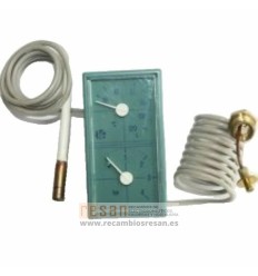 Termohidrometro 20-120 Bifell rectangular blanco