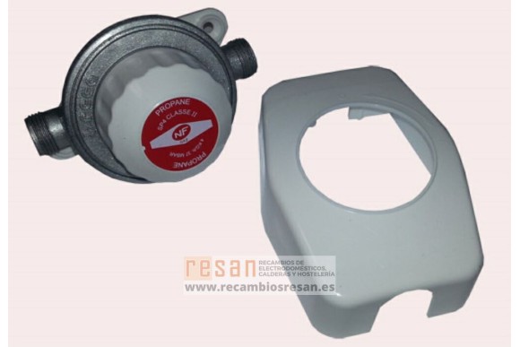 Regulador gas (4-37mbar) 20x150
