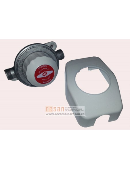 Regulador gas (4-37mbar) 20x150