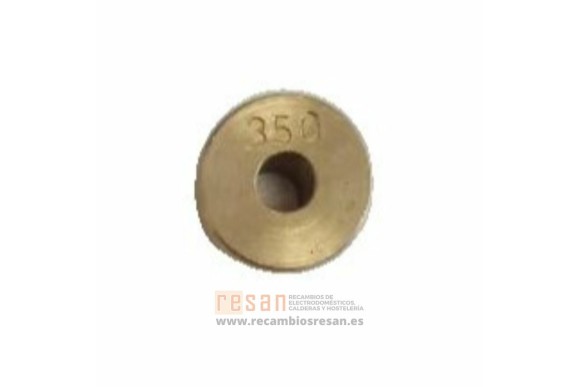 Inyector tondo d.3.50 met