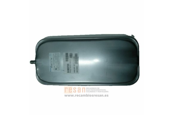 Vaso expansion rectangular 10lts Planet Aquaquick