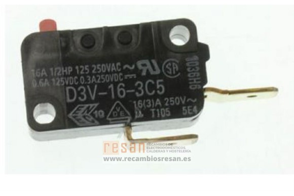 Microinterruptor inferior