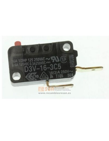Microinterruptor inferior