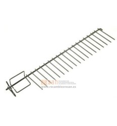 Soporte platos reclinable