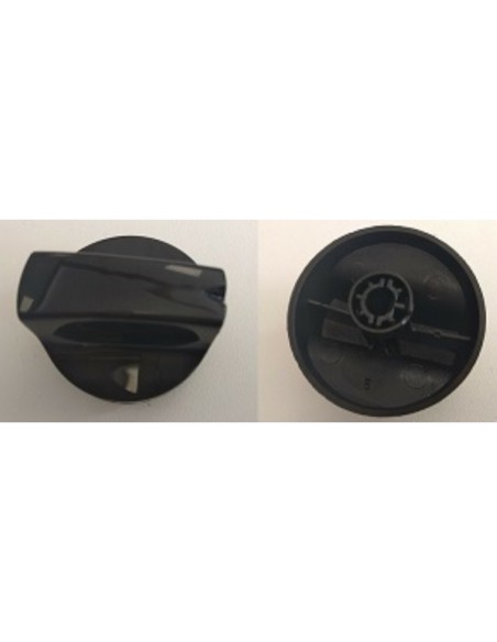 Mando cocina Teka gas encimera negro c/e (corto)