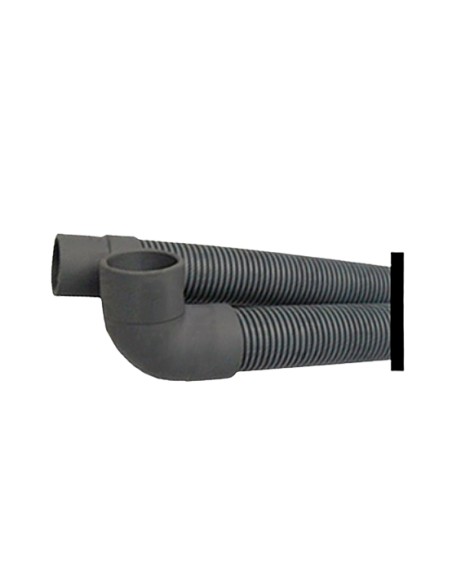 Tubo desagüe acodado d:28x1500mm