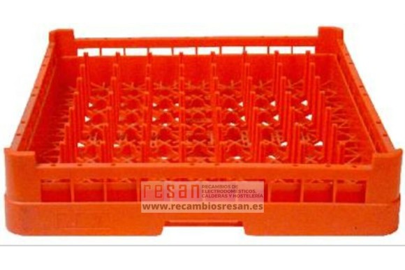 Cesto platos 500x500 con soportes universal