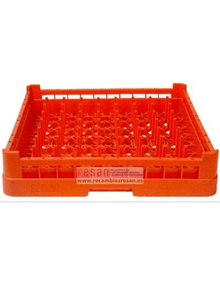 Cesto platos 500x500 con soportes universal