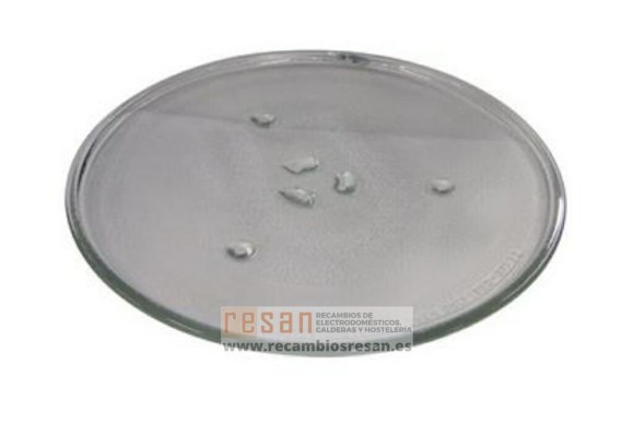 Plato de micoondas d.285 mm.