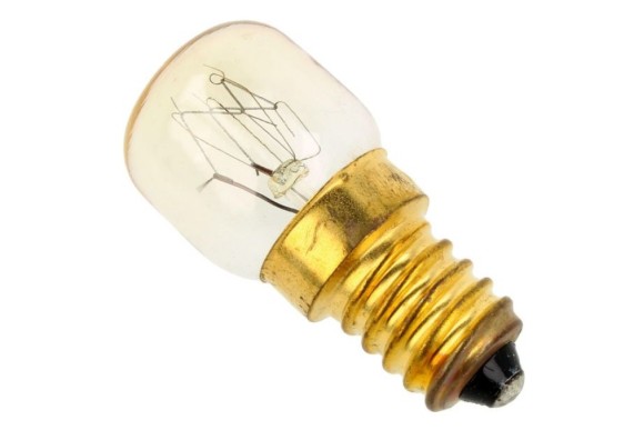 Bombilla horno 25W E14 -220v 300ºC