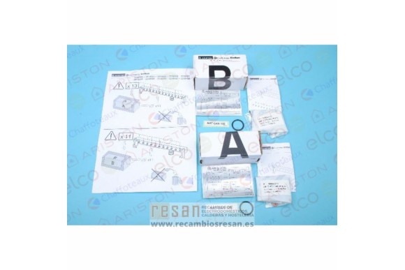 Transformacion metano Natural Ariston Egis 125