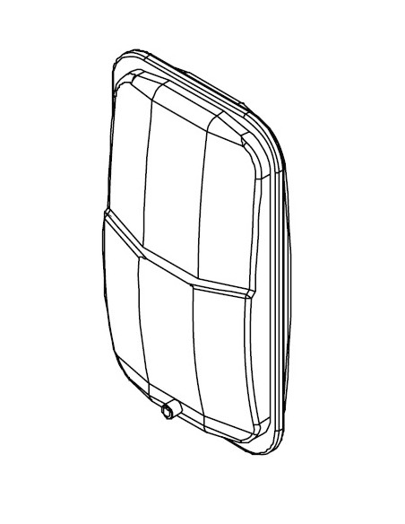 Vaso expansion Unical ALKON 35 8lts toma lateral