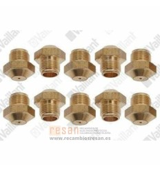 Inyector calentador Vaillant GLP (10 uds.)
