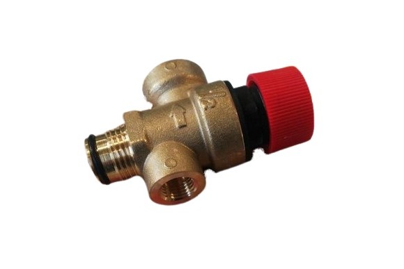 Valvula seguridad micra condens con toma 1/4*