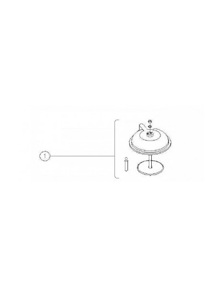 Tapa membrana calentador Demrad C275 C150 C350