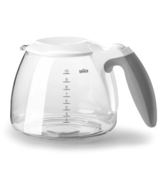 Jarra 10 tazas gris/blanco