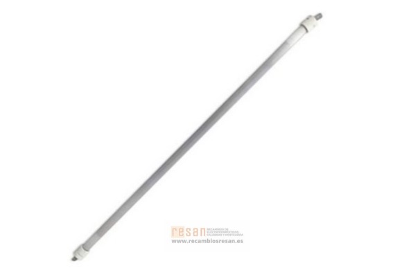 Resistencia cuarzo 340 mm. terminal ranura 500W