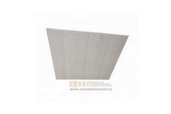 Placa barlan 500x500x6mm 850º